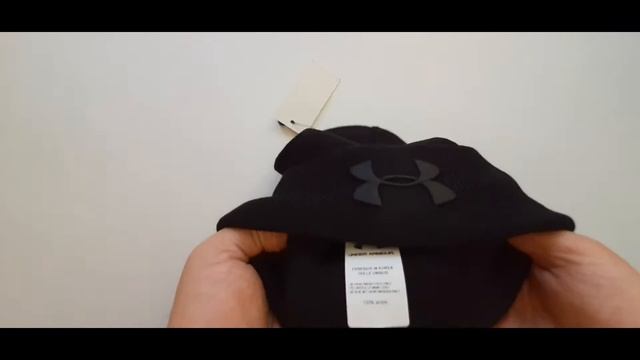 Шапка мужская Under Armour чёрная смотреть онлайн