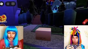 КИТАЙКА ИГРАЕТ В ROBLOX РАДУЖНЫЕ ДРУЗЬЯ С СЕСТРОЙ!