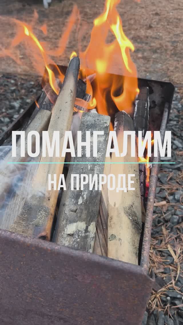 Помангалим на природе. Готовим котлеты и сосиски на гриль решётке! Вкуснятина!