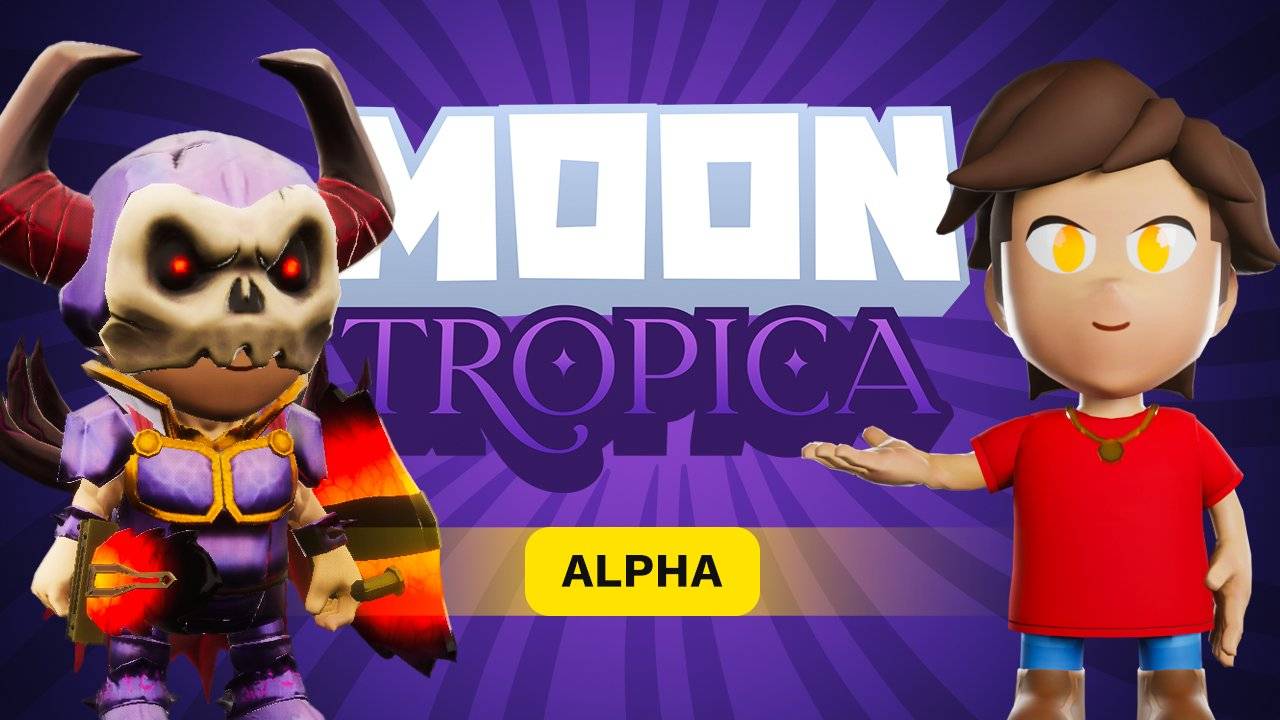 Moon Tropica - смотрим Alpha тест батл рояла, что-то новенькое! смотреть онлайн