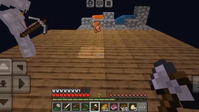 Выживание на одном блоке с другом в MINECRAFT смотреть онлайн