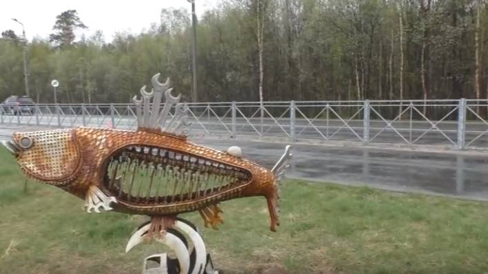 Мончегорск. Ленинградская набережная. 1 июня 2025. смотреть онлайн