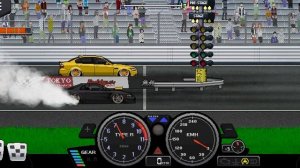 топ настройка чтобы выиграть соревнование! в игре pixel car racer