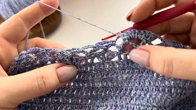 КРАСИВАЯ КАЙМА по КРУГУ ШАГ за ШАГОМ! ВЯЗАНИЕ КРЮЧКОМ с 0 КУРС от Nataly Masters Часть 14 смотреть онлайн