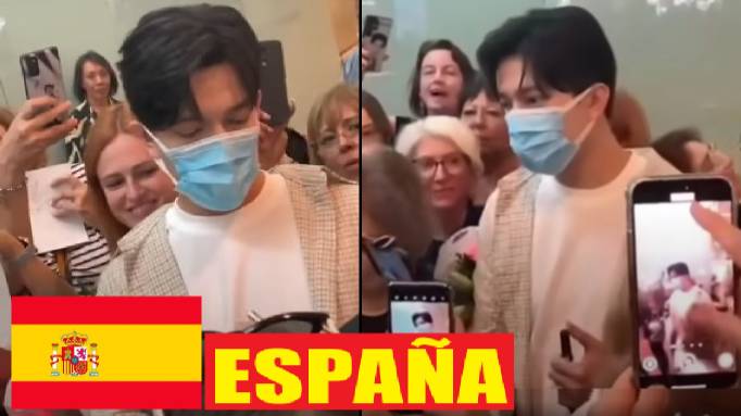 ДИМАШ ВПЕРВЫЕ В ИСПАНИИ / АЭРОПОРТ БАРСЕЛОНЫ смотреть онлайн