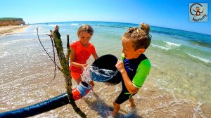 24 часа на пляже, строим бассейн своими руками. Манкиту