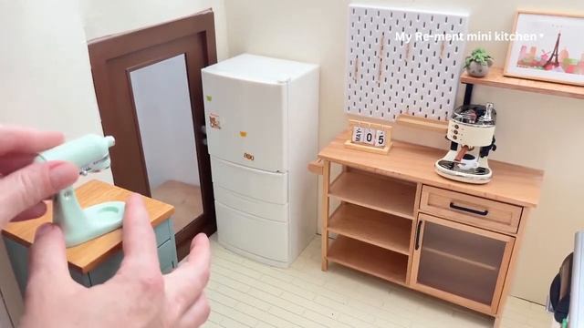 Miniature kitchen set installation ✨ASMR ✨Re-ment collection✨ смотреть онлайн