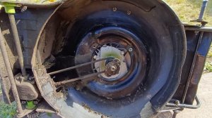 Champion LM 5346 E оторвался кожух 1/3