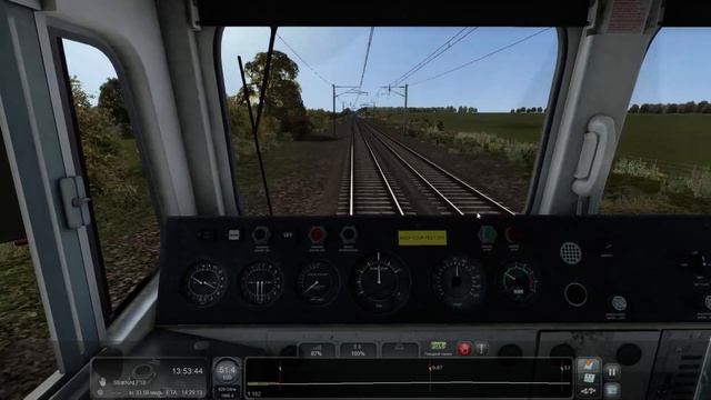 Train Simulator 2017 GEML London Ipswich  Class 66 Enhancement Pack Часть 2