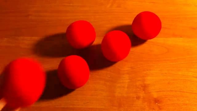 Фокус с шариками