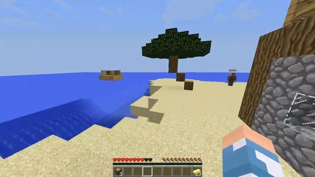 НУБ Против Цунами НА Необитаемом Острове Майнкрафт ! Н смотреть онлайн