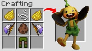Как скрафтить КРОЛИКА БОНЗО в майнкрафт ? Секретный крафт BUNZO BUNNY POPPY PLAYTIME MINECRAFT