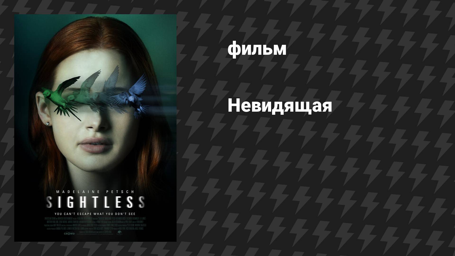 Невидящая (фильм, 2019) смотреть онлайн