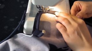 Как аккуратно вшить и состыковать декоративный кант в