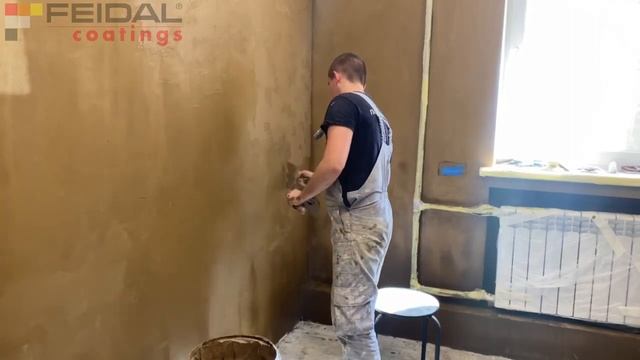 Вапнякова декоративна штукатурка у двух відтінках! Пл смотреть онлайн