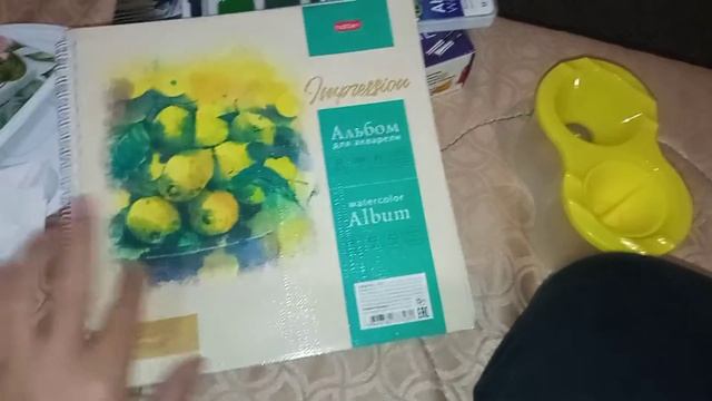 распаковка моих скетчбуков и Принадлежностей смотреть онлайн