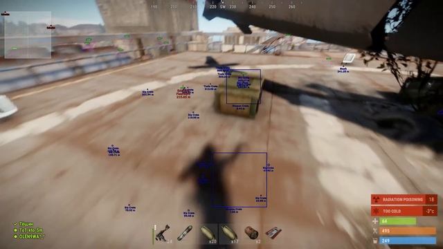 Правильное лутание Космодрома (Rust) смотреть онлайн