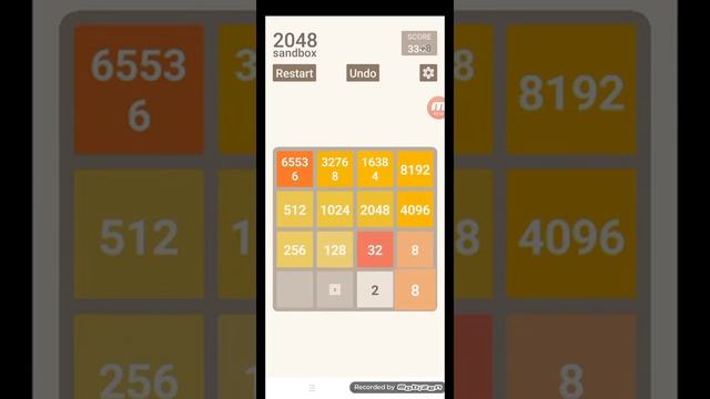 2048: Выбиваю 131072!