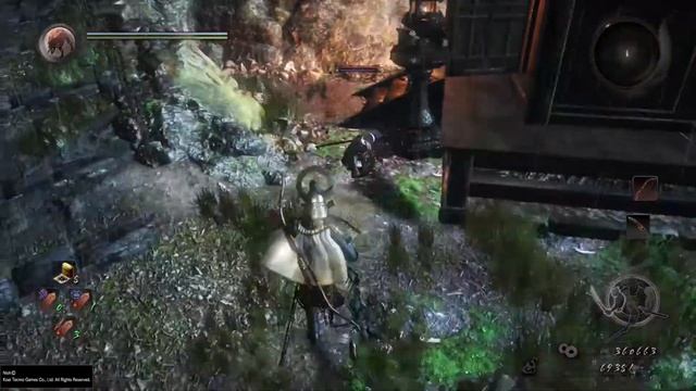 PS4. Nioh. Часть уровня