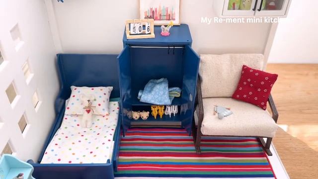 Cutest mini desk set installation RE-ment collection смотреть онлайн
