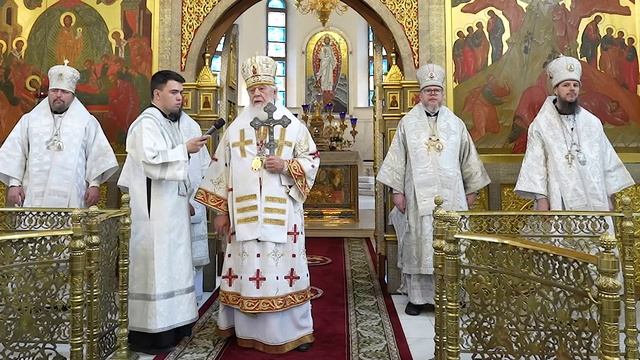 2025-06-01 Проповедь после Литургии в Неделю 7-ю по Пасхе, память отцов I Вселенского собора смотреть онлайн