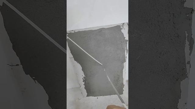 Отделка стены декоративной штукатуркой. Геометрия. Ча смотреть онлайн