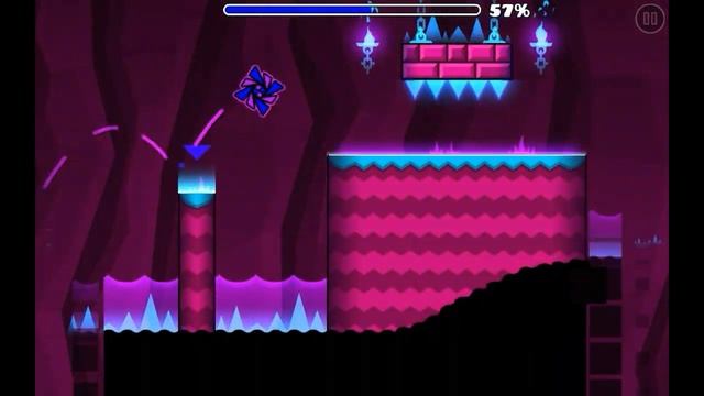 Прохождение Geometry Dash Meltdown (1-3 level) смотреть онлайн