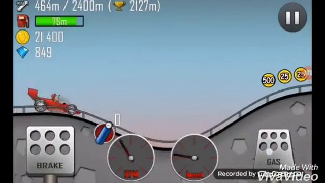 Баг в Hil Climb Racing смотреть онлайн