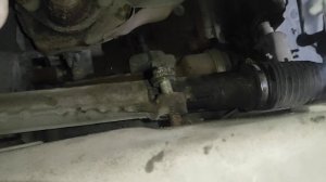 Рено Меган, замена втулок стабилизатора.