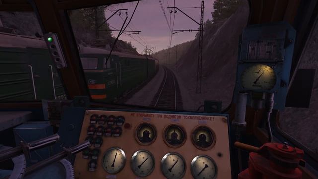 Trainz Railroad Simulator 2019 || ВЛ10-548 с пассажирским поездом || Кроп