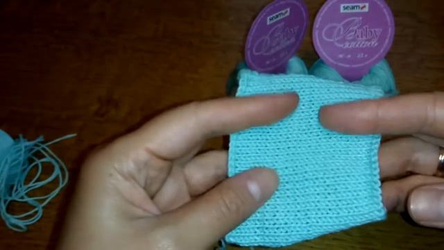 Обзор пряжи BABY COTTON от SEAM. И что я связала из этого хлопка. смотреть онлайн