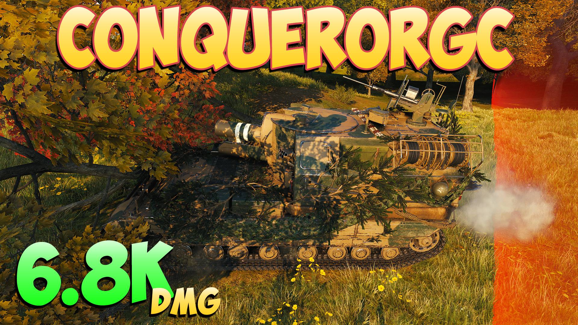 ConquerorGC - 1 Фрагов 6.8K Урона - Печальная ошибка! - Мир Танков