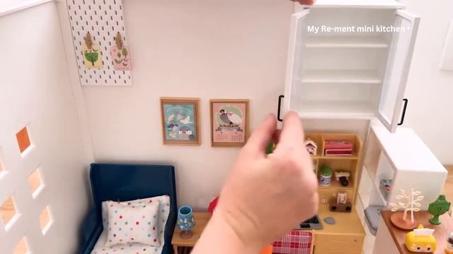 Mini desk installation ✨Mini bedroom ✨ASMR ✨ смотреть онлайн