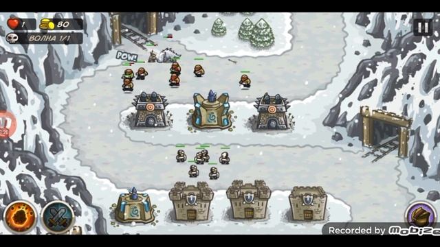 гулкие рудники железное испытание. kingdom rush. смотреть онлайн
