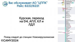 Информатор: Серпухов-Новоиерусалимская УПУ/МЦД/ЦППК САМЫЙ НОВЫЙ