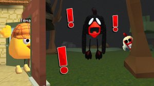 Чикен Ган, но ДВЕРИ Телепортируют в КОШМАР!