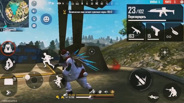 Соло Vs Сквад / SOLO VS SQUAD/ FREE FIRE / Girl Gameplay