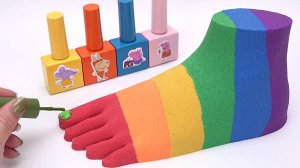 Для малышей мультики АСМР. Кинетический песок. Развивающие мультики