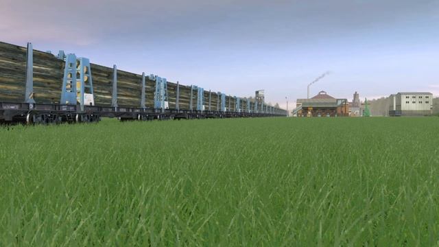 Латвийская железная дорога в Trainz 2012