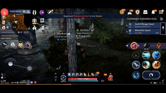 Black Desert Mobile live now！Assault vs АеtheгеаI смотреть онлайн