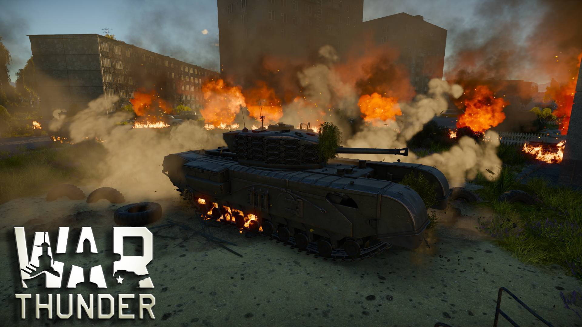 Черчиль 7 Churchill VII Командная работа War Thunder #вартандер #warthunder смотреть онлайн