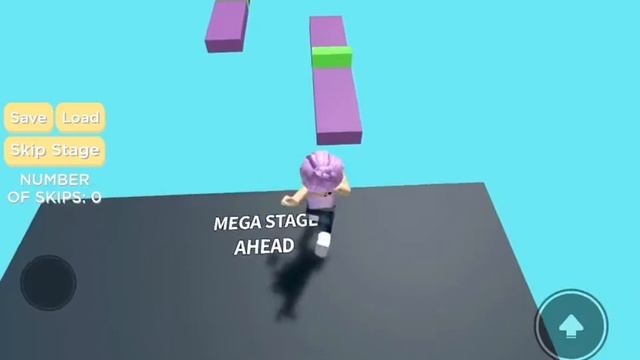 Прошла 50 уровней ПАРКУРА😊 Roblox / Parkour смотреть онлайн