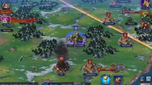 Trone:Kingdom at War-Битва на Островах+полезные советы на начальной стадии игры.