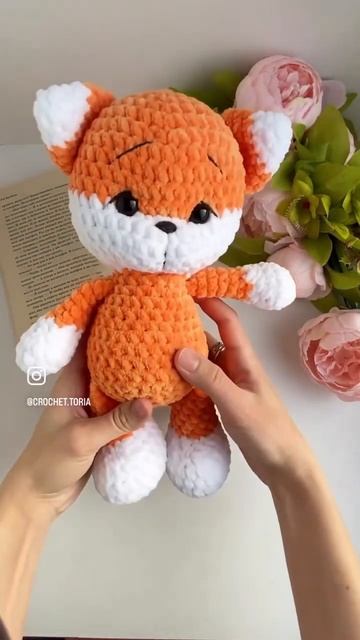 #плюшевыеигрушки #вязаниекрючком #вязаниеназаказ #игрушки #амигуруми #лиса смотреть онлайн