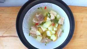 Кавказский Суп из говядины Рецепт осетинского Супа Лывжа Это просто приготовить