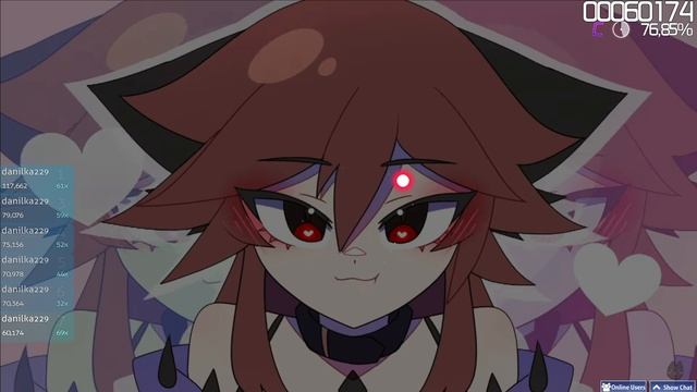 OSU! : KISS ME!  (мое прохождение)