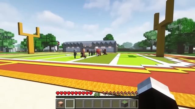 ОТПРАВИЛ 1.000.000 ЖИТЕЛЕЙ В ШКОЛУ В МАЙНКРАФТ ! смотреть онлайн