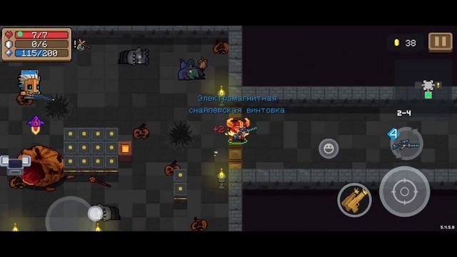 ПОПЫТКИ ПРОЙТИ: Soul Knight Прохождение На Телефоне #4 смотреть онлайн