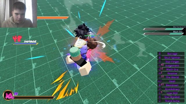 Обзор на Star Platinum игра Untitled Stand Game