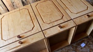 Кухня из фанеры, 2 часть.